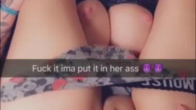 Adorable Petite Girl Gets POV Anal Fuck On Snapchat