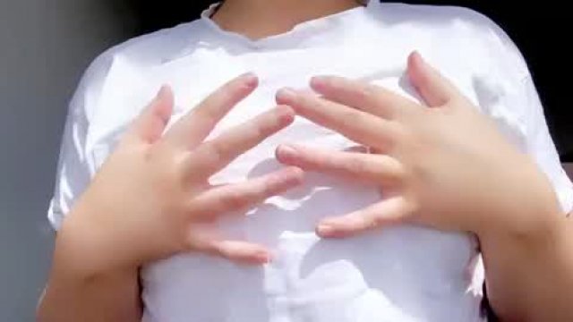 Cover my big tits in cum 