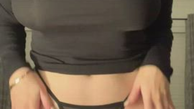 anyone want a little spoon with big tits?