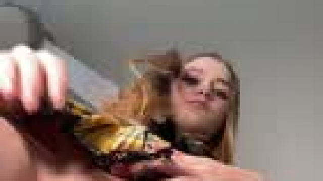 Your POV if you let a horny teen with creamy pussy ride your face