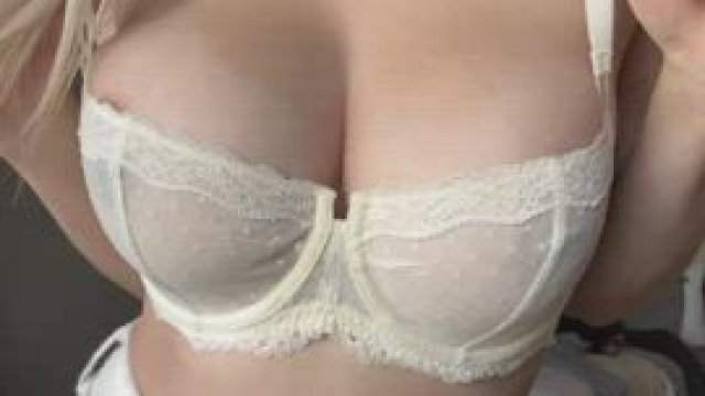 I love my tits in white but I bet you prefer them in nude