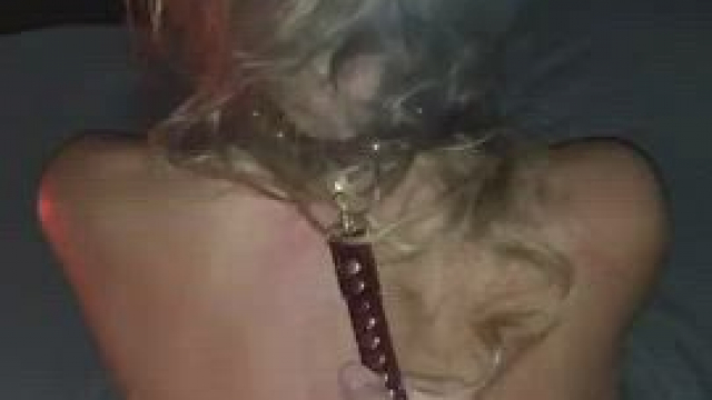Let me suck you while my bf fucks me?