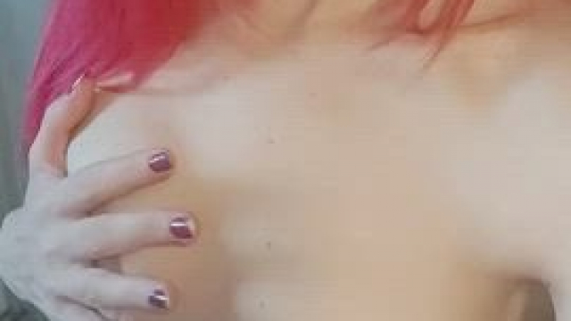 Lick my little tits