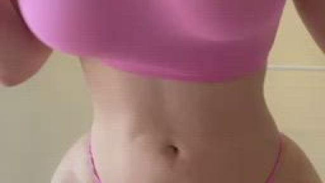 Perfect little fuckdoll with huge natural tits