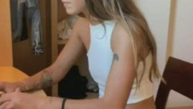 Cutie in a white top