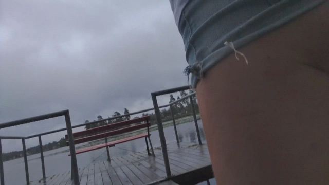 Weather was so sticky, I had to refresh myself