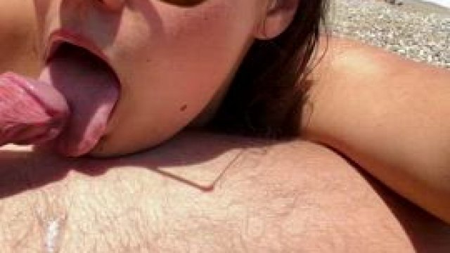 Hot day on the beach
