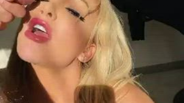 She is a cum Lover