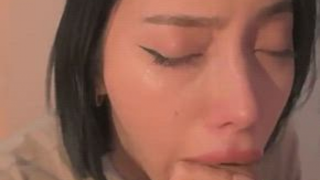 Cute Sloppy BJ