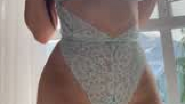 Showing off my tits in my new sexy bodysuit…