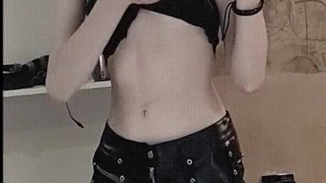 trying my new outfit for you before fuck