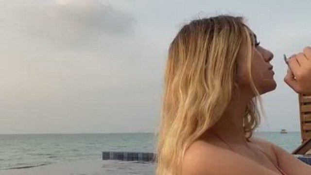 Huge Bikini Boobs