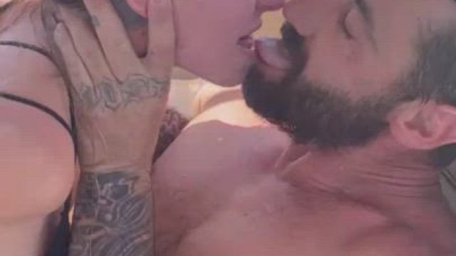 Creampie scene