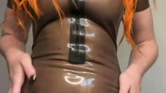 My first transparent catsuit and still my favorite!