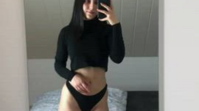 The slut in black
