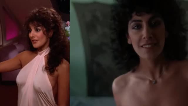 Marina Sirtis - ST:TNG & Blind Date