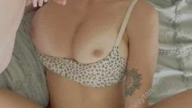 Stroking a Load on Her Pretty Face