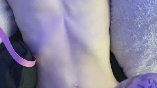 Cumming all over her cute ass