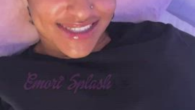 Nibble on my nips ?