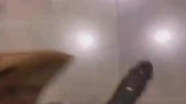 She straponed him in a public toilet