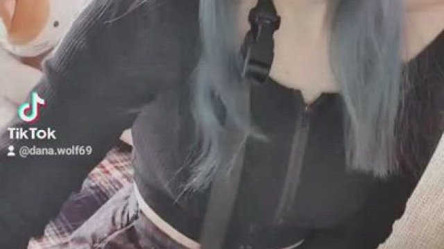 Wanna touch or lick my pussy under my skirt