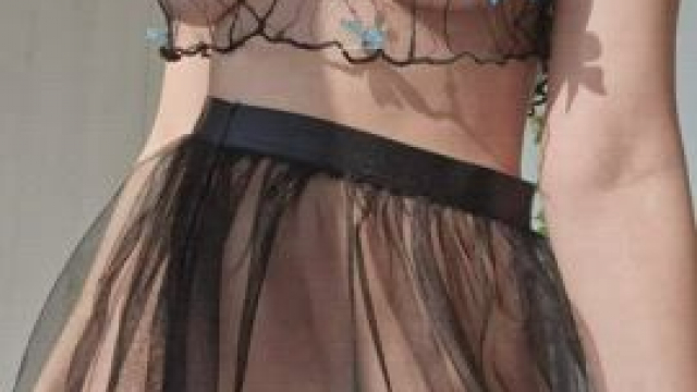 Bouncing Tits See Through Clothing