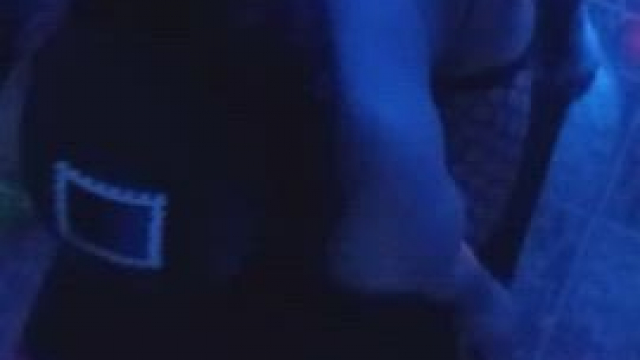 Enjoying party night in sexy hotwife's ass! Sound on and listen to her pleasing 