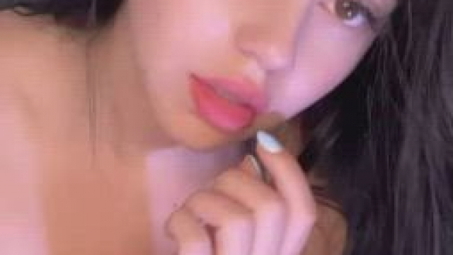 Fuck me between the tits and then go down below