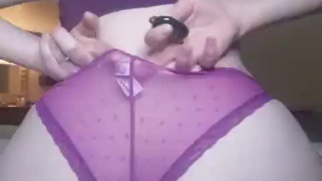 How about a panty peel for your Friday evening?