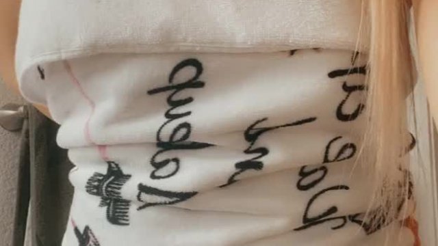 Just wait until the towel drops.. 