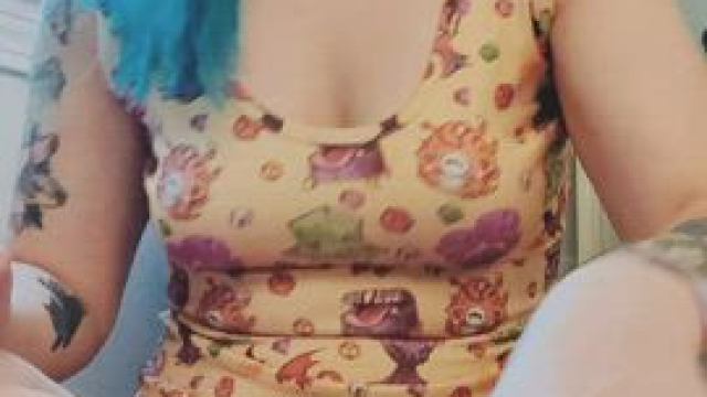 If I wore this dress to D&D night with nothing underneath, could I distr