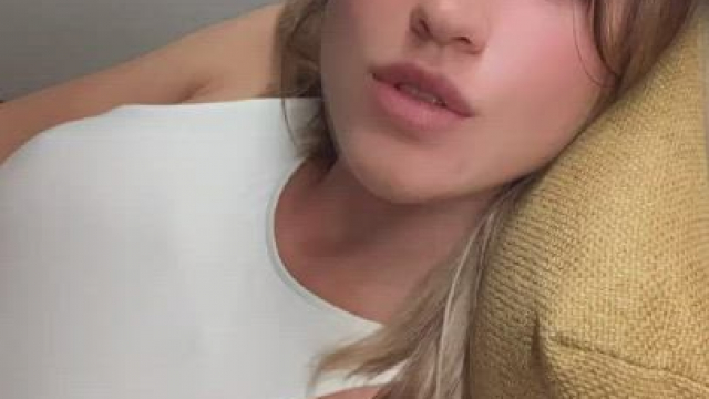 what comes out of my pussy is almost as white as my jumpsuit! I'm going to need 