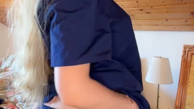 that hot nurse deserves a lusty poke in her tushy