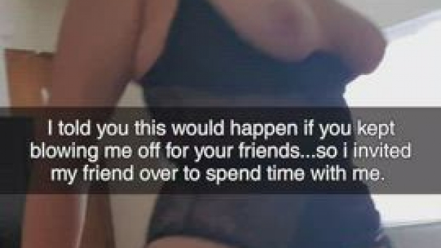 If you don't want to fuck me...I know guys that will