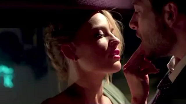 Nora Arnezeder backstage plot in Riviera (2017)