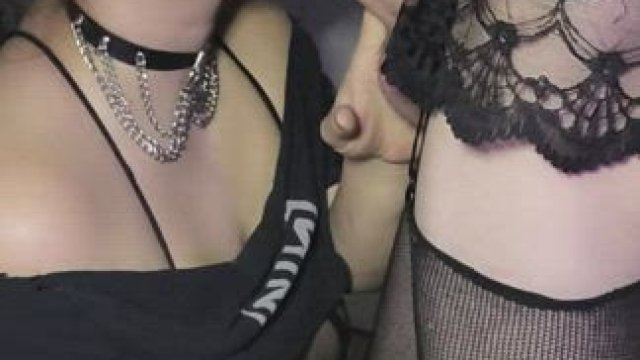 Goth kitty cat