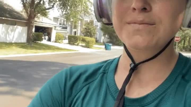 Just Biking Around the Neighborhood, and Flashing when I can