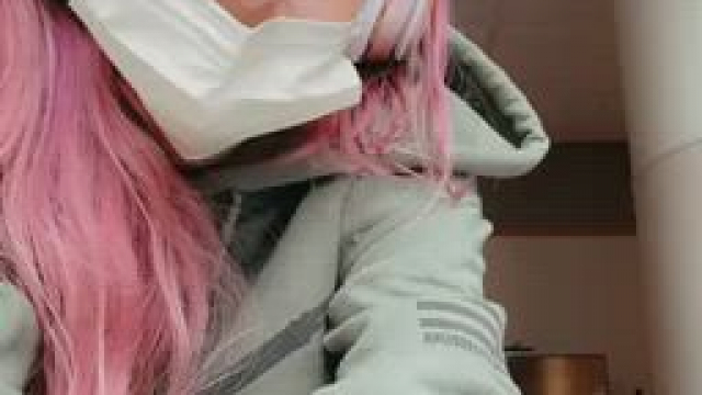 Trying to be sneaky but honestly it’d be so hot if my nurse caught me [gif]