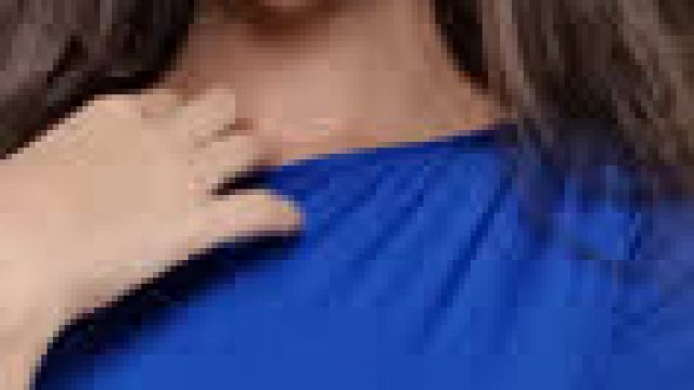 Blue tight dress