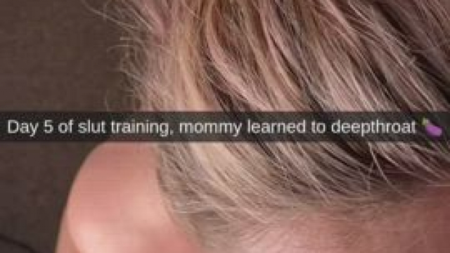 Caption Deepthroat Eye Contact Face Fuck MILF Mom