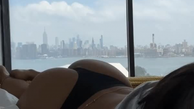 Booty and a view