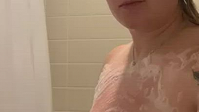 Need help washing these engorged breasts