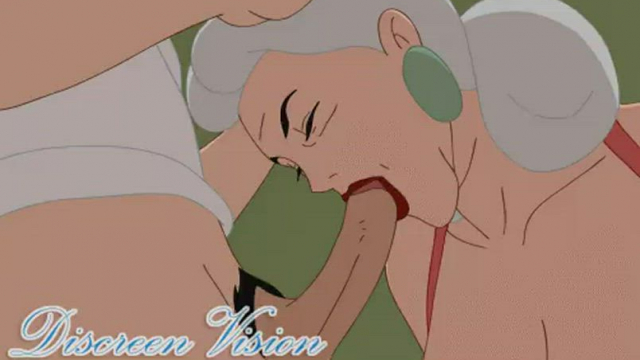 Granny blowjob (Discreenvision / Inusen666)