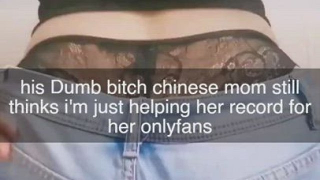 asian mom spending time with son's white bully