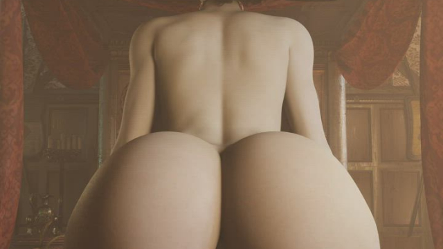 Lady Dimitrescu clapping them cheeks (Flapjack) [Resident Evil]