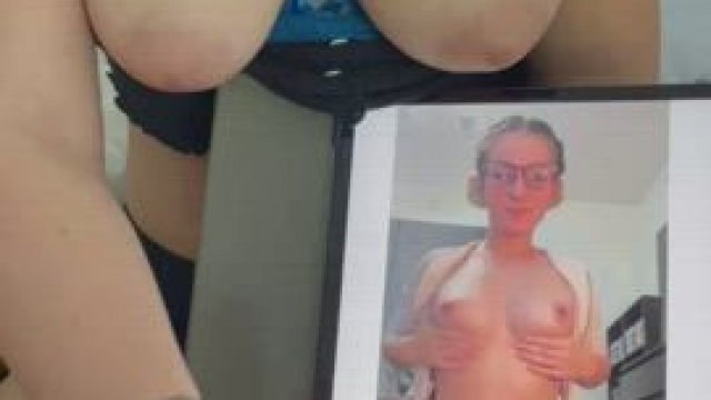 I get totally wet when I jerk my bf off to other girls
