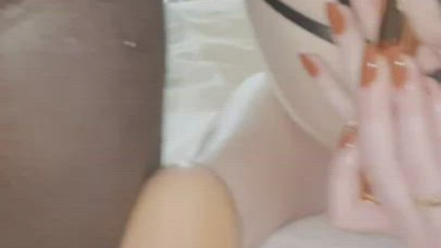 BBC anal gapes my girl while I watch and film …