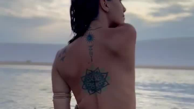Topless mermaid