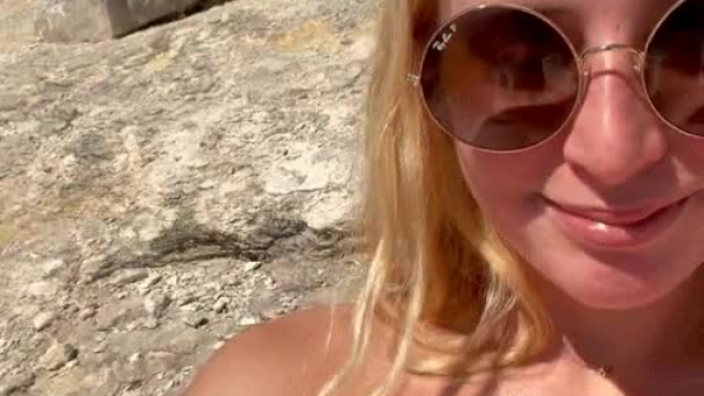 working on my tan