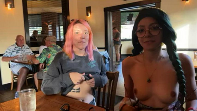 Would you buy us dinner if we flashed you?